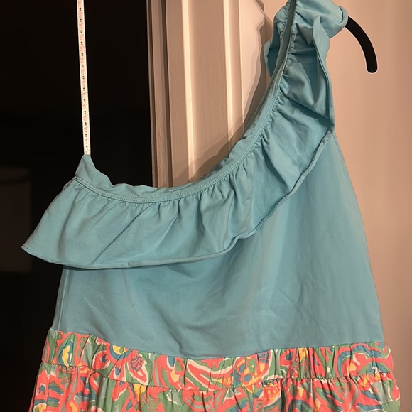 Lilly Pulitzer One Shoulder Dresss - Picture 2 of 6